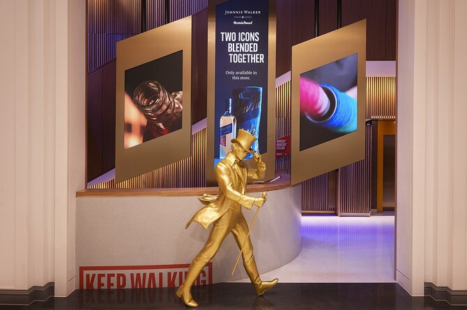 The Johnnie Walker Experience in Edinburgh - What you do during the 1 hour 30 minutes