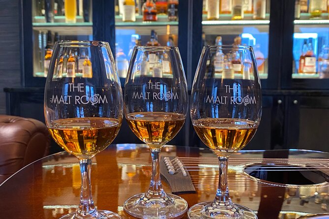 The Malt Room Whisky Gigs - Three included malt whiskies, why the pacing is the point
