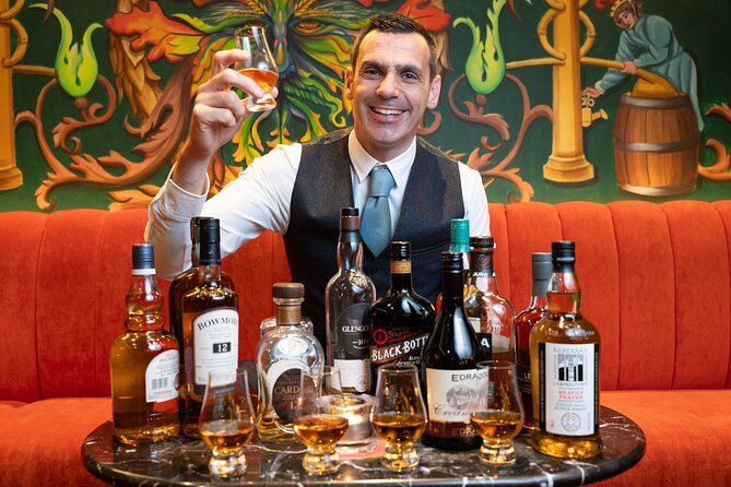 The Mountebank Comedy Whisky Tasting - The four malt whiskies: how to taste smarter, not harder