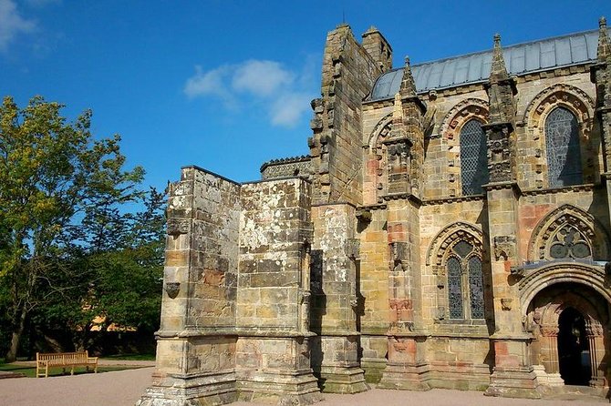 The Royal Military Tattoo Edinburgh City Tour Rosslyn Chapel and Dinner - Edinburgh Citadel and Old Town, medieval streets with a guide’s thread